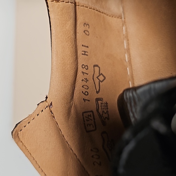 GABOR Women's Low-Top Black Patent Platform Sneakers Size 3½ (160418) - Picture 8 of 14